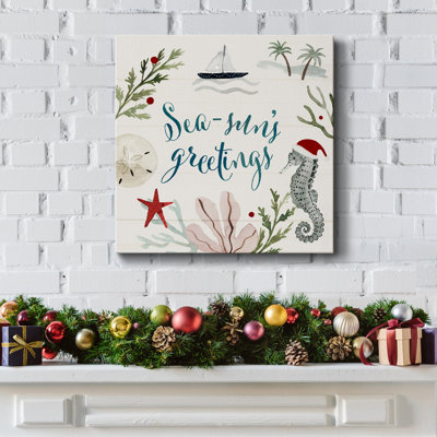 Sun-Kissed Christmas IV-Premium, toile tendue avec châssis - prête à être accrochée