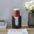 Matte Black Ceramic Paper Cup Holder, Modern Disposable Coffee Cup Dispenser for Countertop Coffee Station