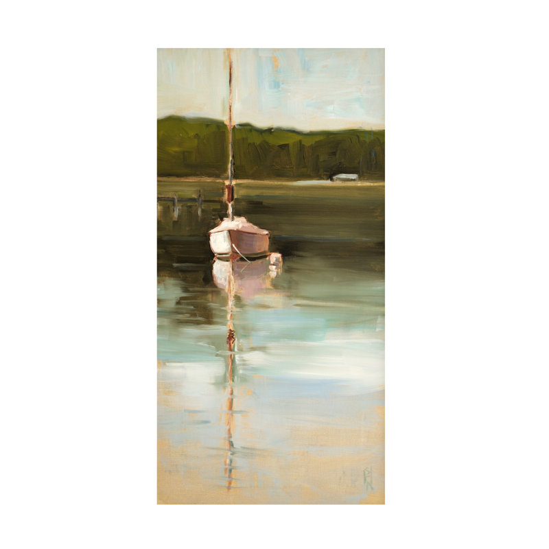 «Kardinya Calm Waters» sur toile, H 19 po x l 10 po x P 2 po