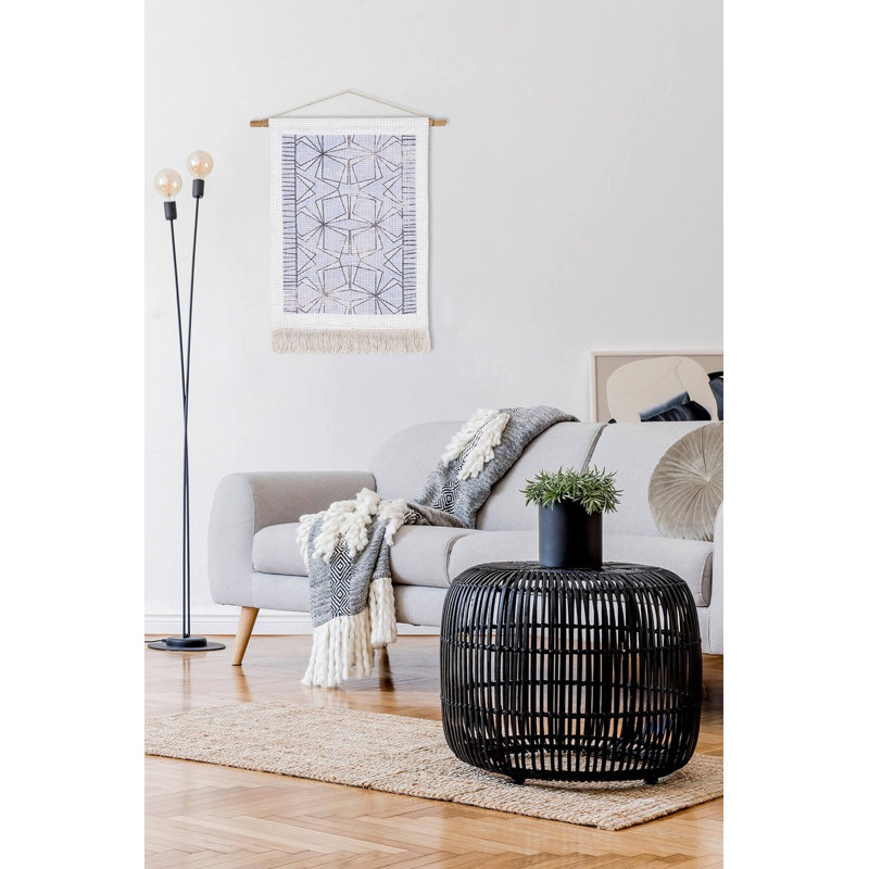 Peinture élégante en tissu décoratif, 23,6 po x 33,5 po | 60% polyester / 40% coton, épaisseur: 0,2 pouce | Parfait pour la décoration intérieure, les amateurs d'art et les idées de cadeaux uniques, les couleurs vives et le design durable