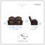  Causeuse inclinable à double glissière Chantasia-11815310