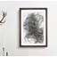 Maloja Pass in Switzerland in Abstract - Picture Frame Graphic Art Print-55760603-55760605