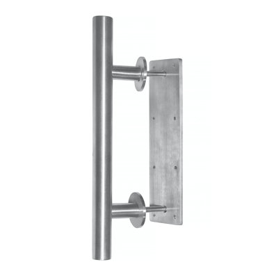 Barn Door Combo Flush Steel Handle/Pull