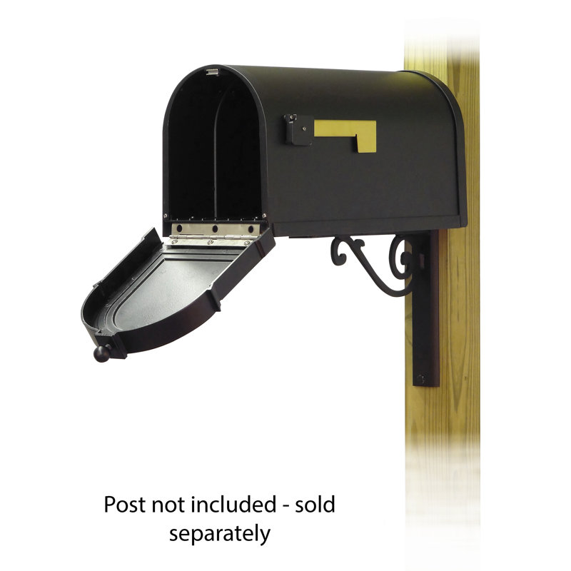 Berkshire Aluminum Post Mounted Post Box