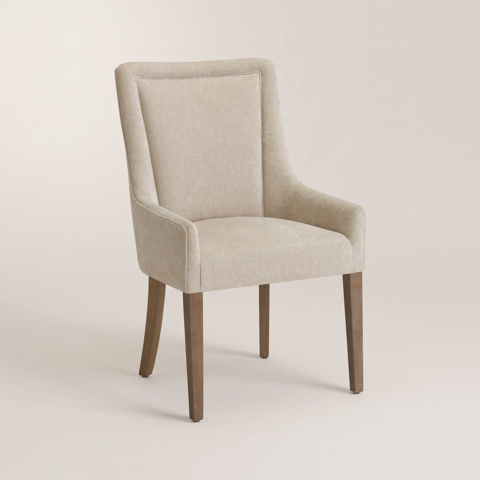 Bennison Dining Armchair, Light Brown
