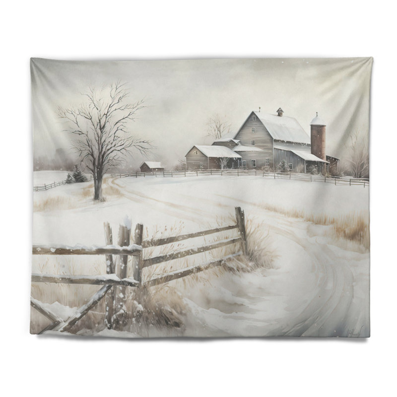 Polyester Tapestry, 32" H x 39" W