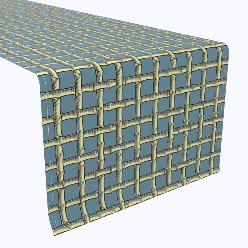 Wargo Geometric Table Runner, 108" x 14"