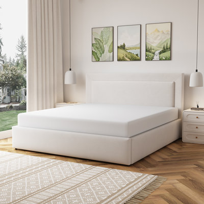 Upholstered Ottoman Storage Bed