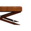 Waylan Genuine Leather Upholstered Bench
