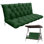 Coussin d'extérieur imperméable pour banc de jardin avec chaise pivotante, seulement des coussins