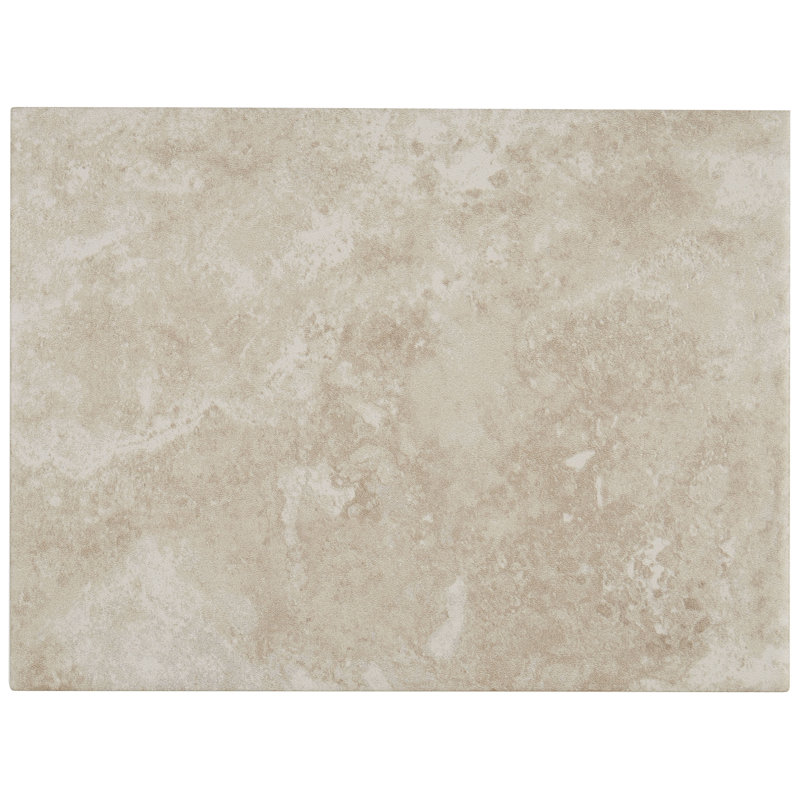 Cromwell 9" x 12" Ceramic Field Tile, White Rock