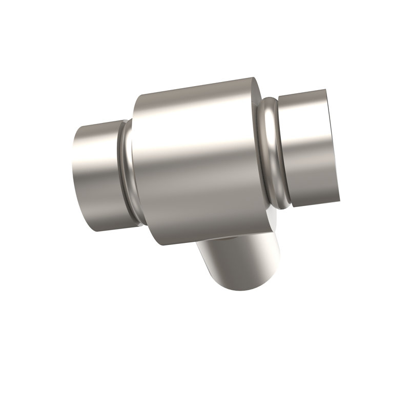 Ballenas 1 1\2" Length Knob, Satin Nickel