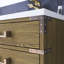 Lavabo autoportant 24 po chêne gris