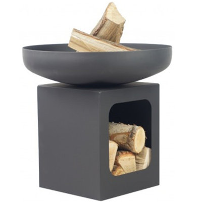 Brookhurst Steel Wood Burning Smokeless Fire Pit