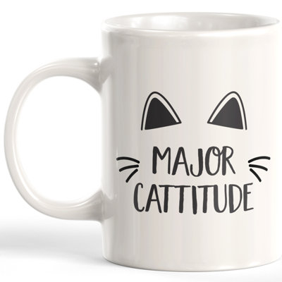 Grande tasse à café Cattitude