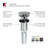 Universal Pop-Up Bathroom Sink Drain with Overflow-27419906