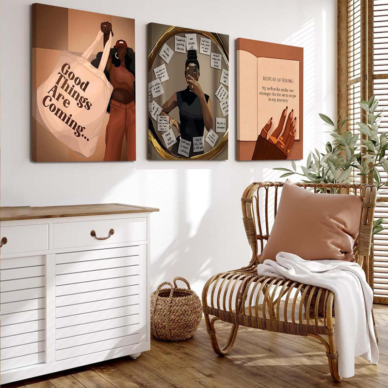 3 Piece Wrapped Canvas Print