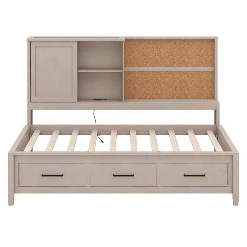 Bertran Daybed, Antique Gray