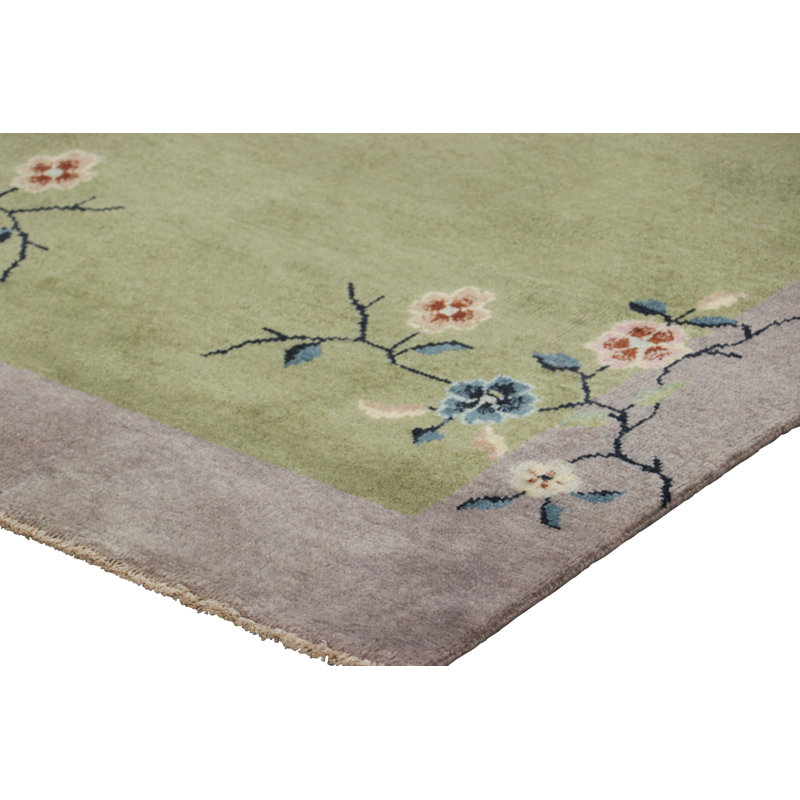 One-of-a-Kind 3'0x6'4 Hand Knotted Area Rug