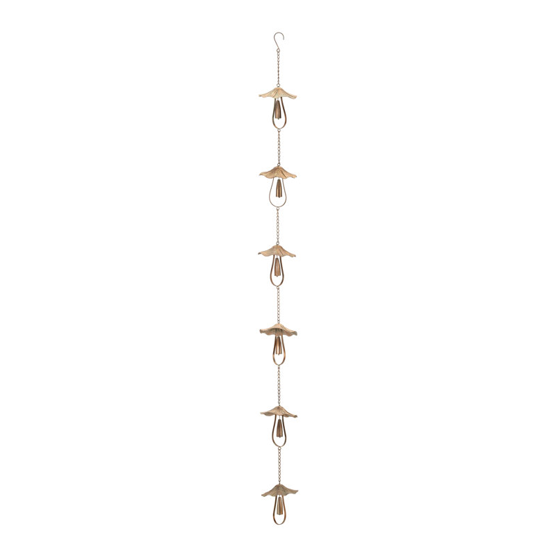 Chaîne de pluie champignon L 62 po