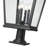 Raphael 35 inch Sand Black 4 Light Outdoor Pier Mounted Fixture