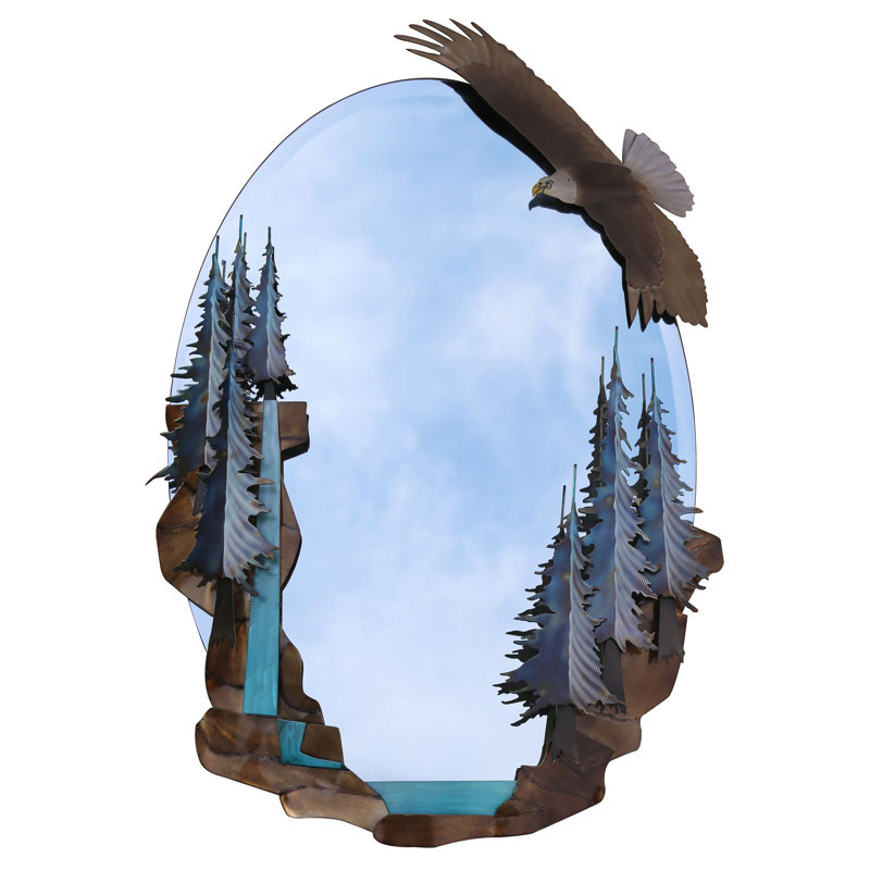 Handmade Rustic Landscape & Nature Wall Decor on Metal