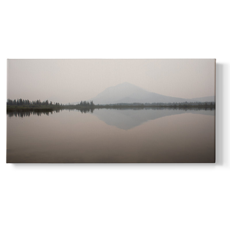 Dawn Reflection- Gallery Wrapped Canvas -Ready to Hang, H 16 po x l 32 po