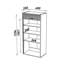 Atal 123.6cm Kitchen Pantry