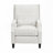 Zinca 30" Traditional Textured Fabric Push Back Reclining Chair with Sophisticated Nailhead Trim & Exposed Wood Feet
