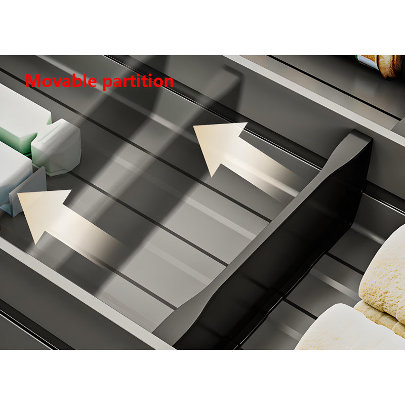 Efficiently Organize Your Kitchen With The Versatile Kitchen Drawer Organizer Divider Cutlery Utensil Storage Tray!(5-Piece Set With A Net Depth Of = 470MM And A Net Width Of = 700MM)