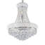Lampe de plafond DEL 26 po "Adagio Empire" avec détails en cristal