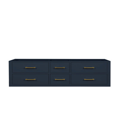 72 po X P 22 po D Meuble-lavabo double sans comptoir