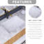 Meuble-lavabo flottant mural moderne 48 po
