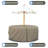 Heavy Duty Multipurpose Waterproof Outdoor Round Dining Table & Chair Set Cover with Umbrella Hole-2090469686-2090469684