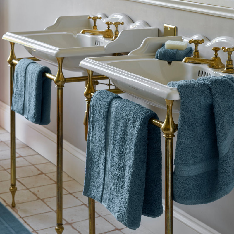Renaissance Egyptian Cotton Bath Towel, Denim, Bath Towel