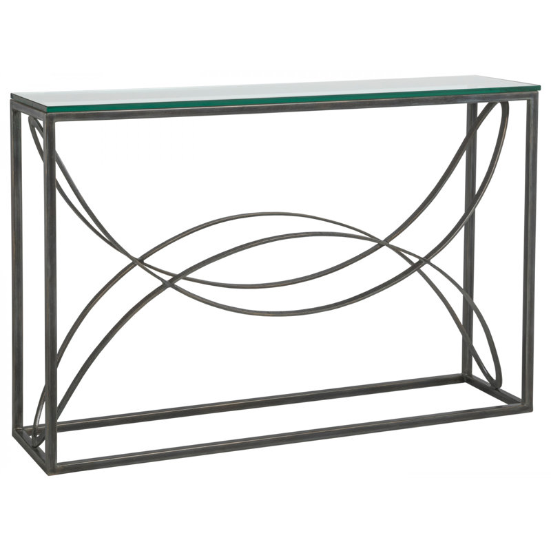 Console en métal Ellipse, Saint Laurent