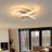 Kamorion 1-Light LED Flush Mount Ceiling Triac Dimmable Flower Shape-1985873205
