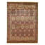 Hand Knotted Wool Oriental Area Rug in Red