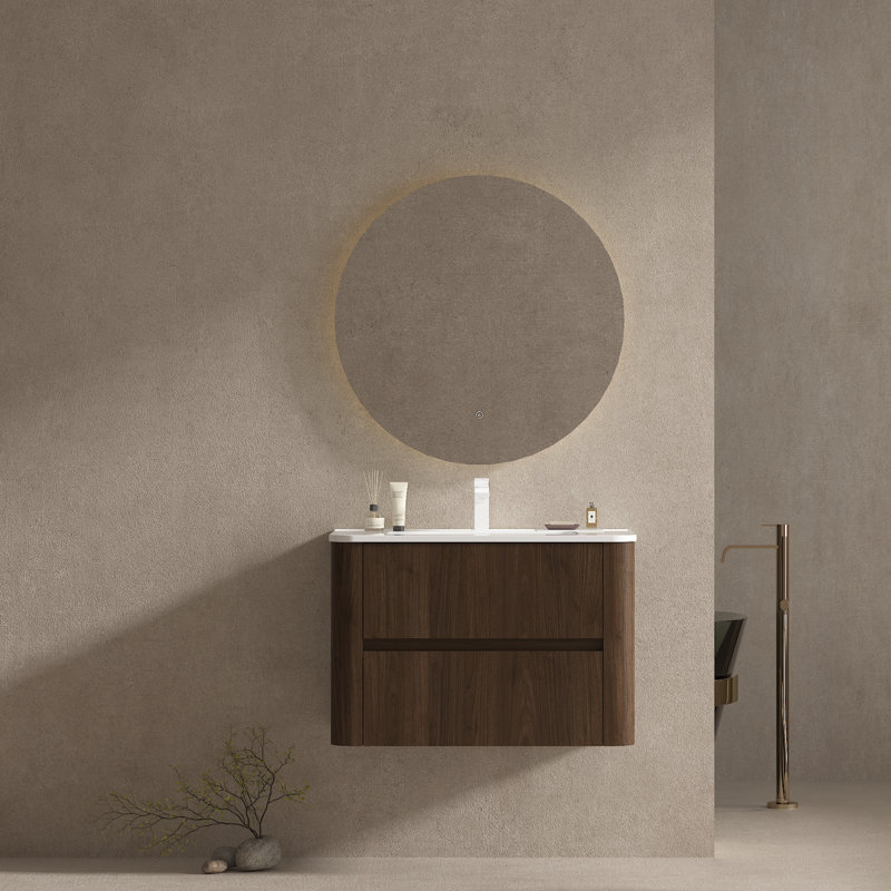 Armoire murale 30 tiroirs avec lavabo en céramique 30 po