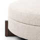 Regan 39" Wide Round Storage Ottoman