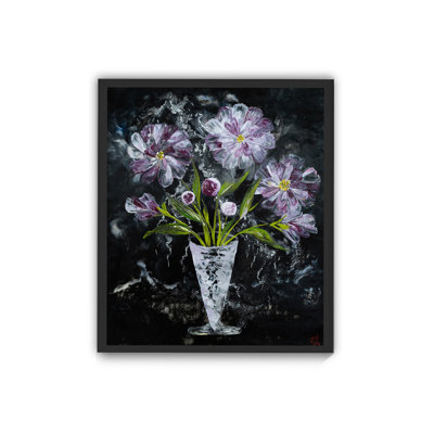 Nature Inspired "Twilight Bouquet" Canvas Wall Art By 