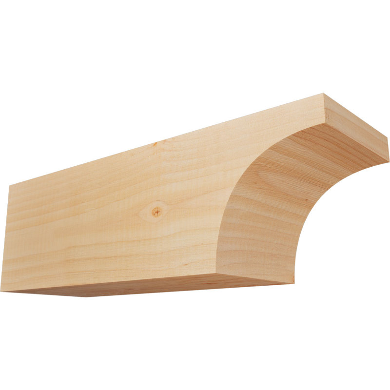 Queue de chevron lisse Huntington, Sapin de Douglas, H 6 po x l 5 1/2 po x L 18 po