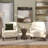 Beardall Metal Handmade Hammered Hourglass Side End Accent Table-364578109