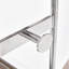 Coat Rack with Saddle Leather Tray and Wheels