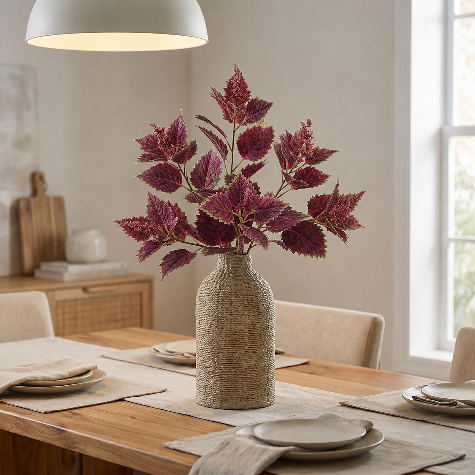 Garden Coleus Stems, Red