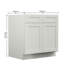 Armoire de base de lavabo avec tablette 33 po x l 24 po x P 24 po x H 34,5 po