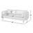 Elsie 84" Upholstered Sofa