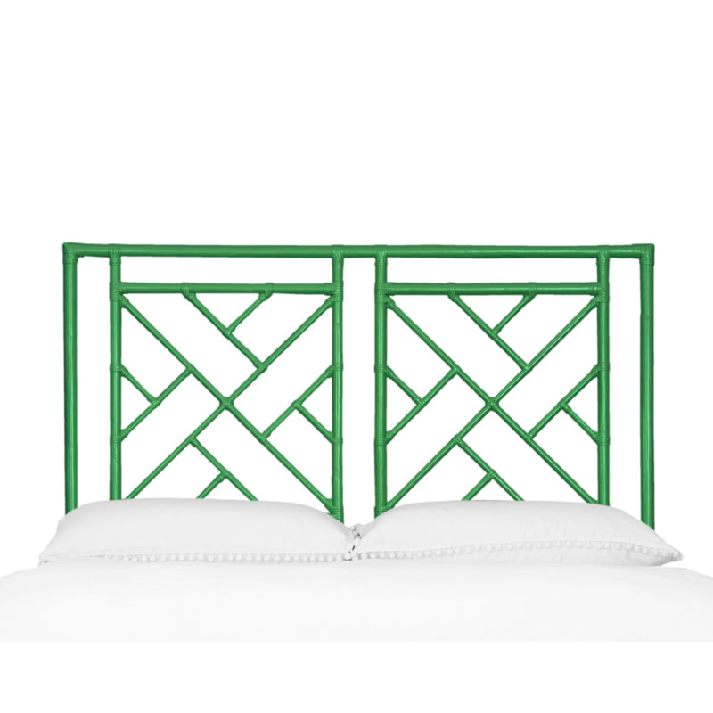 Tête de lit en rotin Cowden , Grand, Bright Green