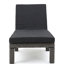 Chaise longue Water - Kd, coussin moelleux pour le confort X P 25,1 po x H 14,04 po