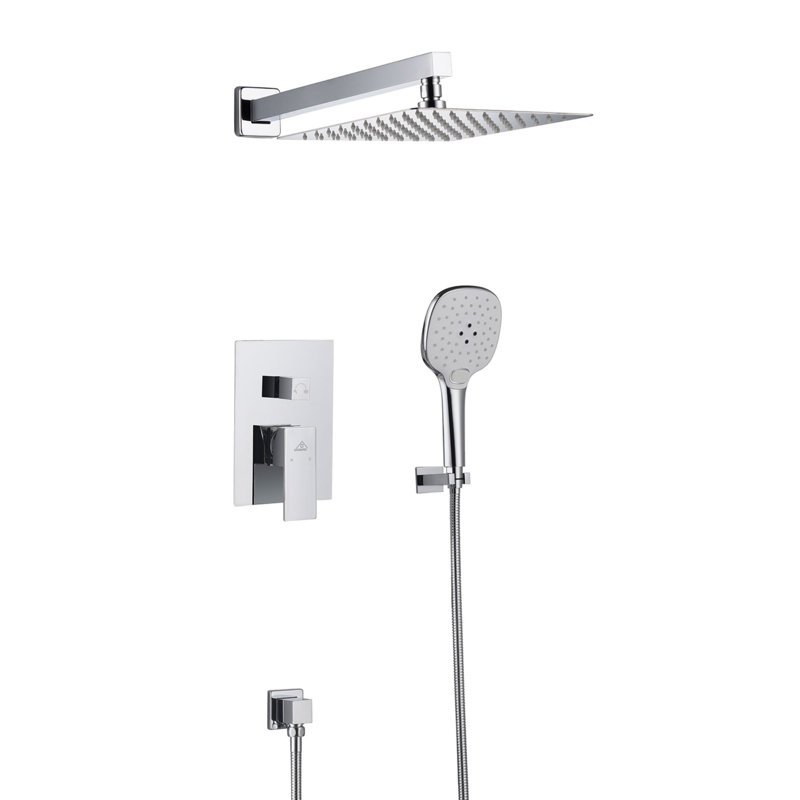 All-In-One Kit with Rough in-Valve, Chrome